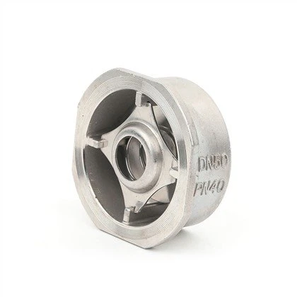 Wafer tilbakeslagsventil i rustfritt stål